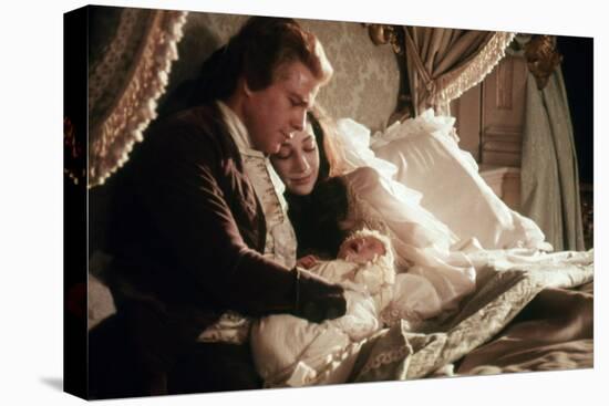 BARRY LYNDON, 1975 directed by STANLEY KUBRICK Ryan O'Neal / Maria Berenson (photo)-null-Stretched Canvas