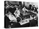 Bartender Prepares a Drink as Patrons Enjoy Themselves at Popular Speakeasy during Prohibition-Margaret Bourke-White-Premier Image Canvas