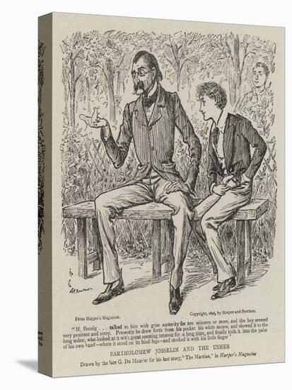 Bartholomew Josselin and the Usher-George Du Maurier-Premier Image Canvas