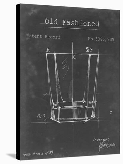 Barware Blueprint I-Ethan Harper-Stretched Canvas