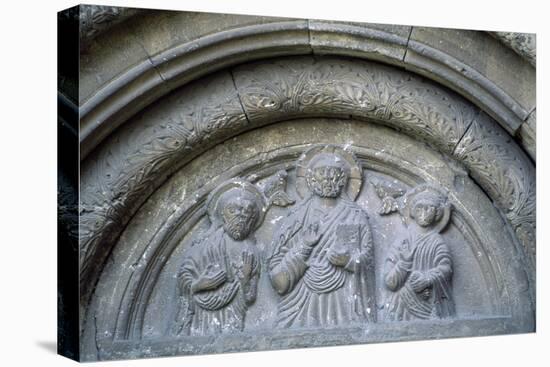 Bas-Reliefs from Roman-Catholic Cathedral in Citadel of Alba Iulia, Romania-null-Premier Image Canvas