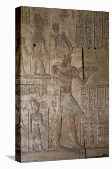 Bas-Reliefs Inside the Temple of Opet, Karnak Temple, Luxor, Thebes, Egypt, North Africa, Africa-Richard Maschmeyer-Premier Image Canvas
