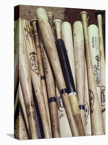 Baseball Bats-Paul Sutton-Premier Image Canvas