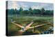 Baseball Diamond-Currier & Ives-Stretched Canvas
