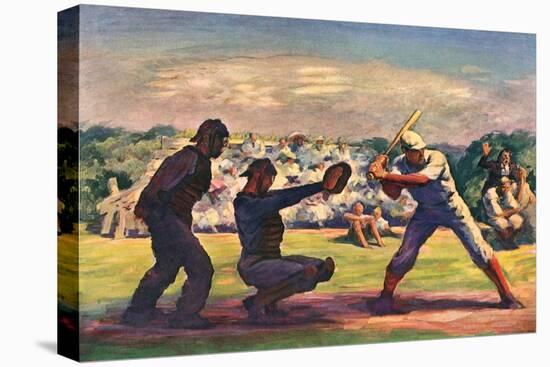 Baseball Game, 1947-James Chapin-Premier Image Canvas