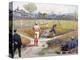 Baseball Game, c1887-L. Prang & Co.-Premier Image Canvas