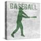 Baseball-Sheldon Lewis-Stretched Canvas