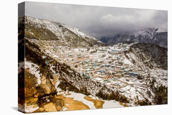 Basecamp, Mount Everest, Himalayas, Nepal, Asia-Laura Grier-Premier Image Canvas