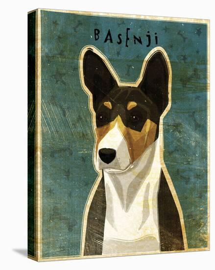 Basenji (Tri-Color)-John Golden-Stretched Canvas