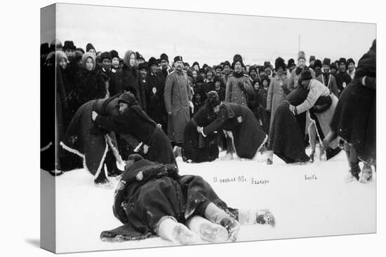 Bashkirs Kuresh Wrestling, Russia, 1913-null-Premier Image Canvas