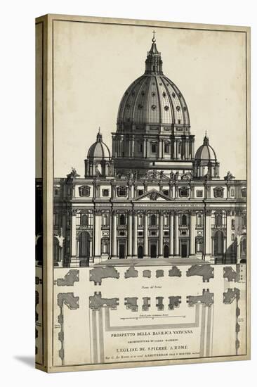 Basilica at the Vatican-G. de Rossi-Stretched Canvas