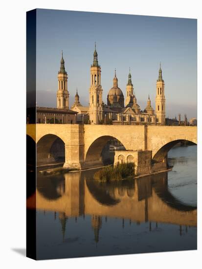 Basilica De Nuestra Senora De Pilar, Zaragoza, Spain-Walter Bibikow-Premier Image Canvas