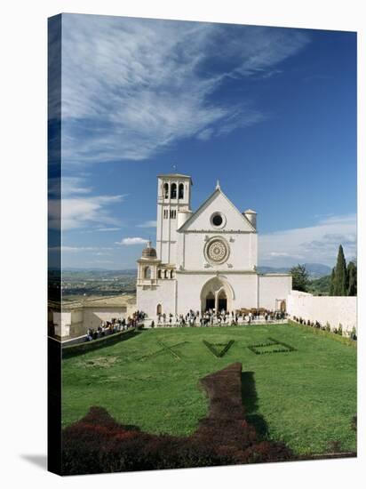 Basilica Di San Francesco, Where the Body of St. Francis was Placed in 1230, Assisi, Umbria-Sergio Pitamitz-Premier Image Canvas