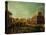 Basilica of Vicenza and the Rialto Bridge-Canaletto-Premier Image Canvas