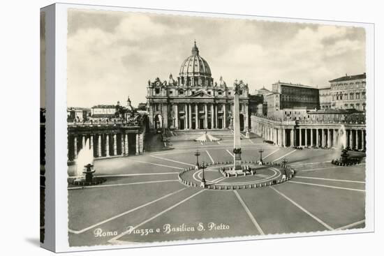 Basilica S Pietro-Alan Paul-Stretched Canvas