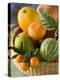 Basket of Assorted Citrus Fruit-Vladimir Shulevsky-Premier Image Canvas