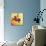 Basket of Fruit-null-Stretched Canvas displayed on a wall