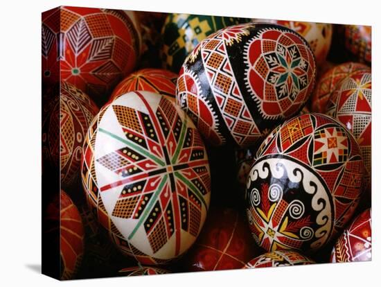 Basket of Ukrainian Easter Eggs-Jim Sugar-Premier Image Canvas