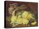 Basket of Yellow Roses-Eloise Harriet Stannard-Premier Image Canvas