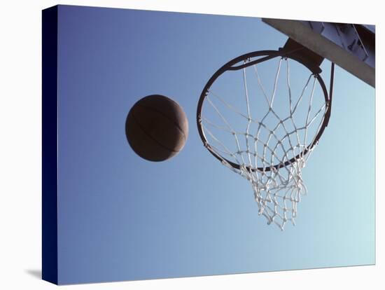 Basketball and Hoop-Paul Sutton-Premier Image Canvas