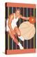 Basketball Player Dribbling-null-Stretched Canvas