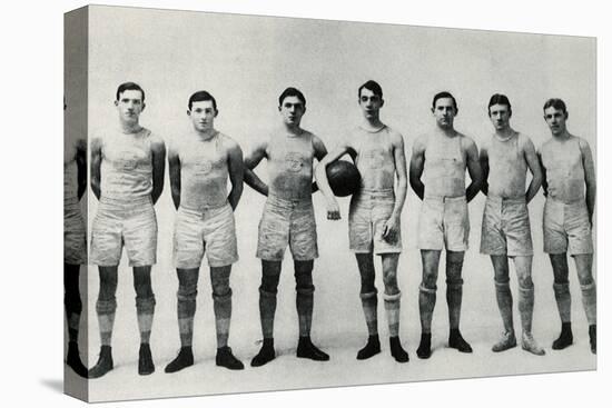 Basketball Team, 1903-null-Premier Image Canvas