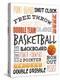 Basketball-Kimberly Allen-Stretched Canvas