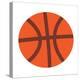 Basketball-Jace Grey-Stretched Canvas