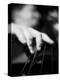 Bassist 1 BW-John Gusky-Premier Image Canvas