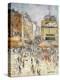 Bastille Day on Rue De Clignancourt, Paris-Gustave Loiseau-Premier Image Canvas