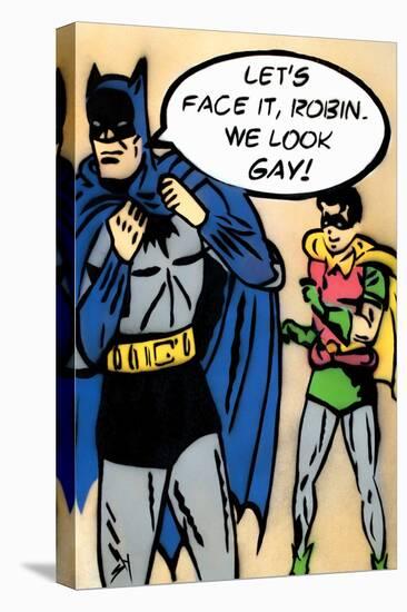 Bat Gay-Juan Sly-Stretched Canvas