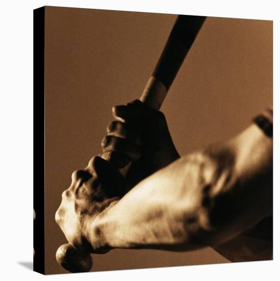 Bat in Batter's Hands-Patrik Giardino-Premier Image Canvas