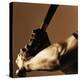 Bat in Batter's Hands-Patrik Giardino-Premier Image Canvas