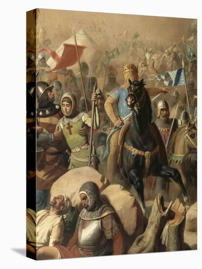 Bataille d'Ascalon, 12 août 1099-Jean Victor Schnetz-Premier Image Canvas