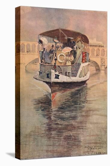 Bateau-Parisien at the Point Du Jour, 1915-Charles Jouas-Premier Image Canvas