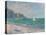 Bateaux Devant Les Falaises De Pourville, 1882-Claude Monet-Premier Image Canvas