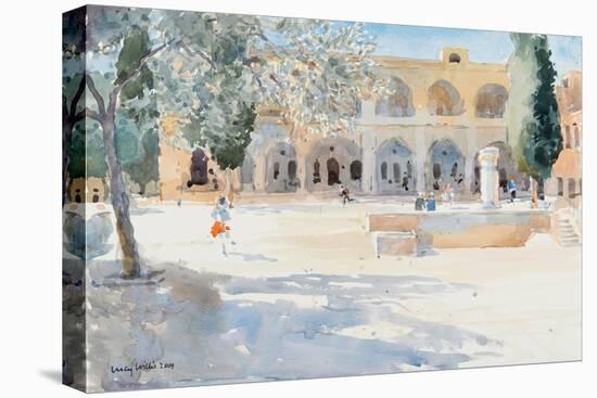 Batei Mahase Square, Old Jerusalem, 2019 (W/C on Paper)-Lucy Willis-Premier Image Canvas