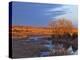 Bathed in Sunset Light the Calamus River in Loup County, Nebraska, USA-Chuck Haney-Premier Image Canvas