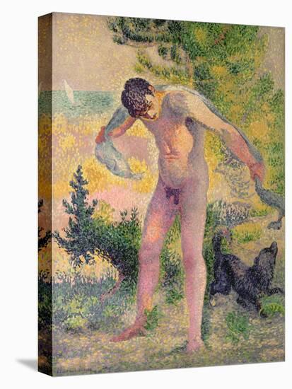 Bather Drying Himself at St. Tropez, 1893-Henri Edmond Cross-Premier Image Canvas