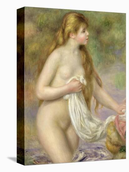 Bather with Long Hair, circa 1895-Pierre-Auguste Renoir-Premier Image Canvas
