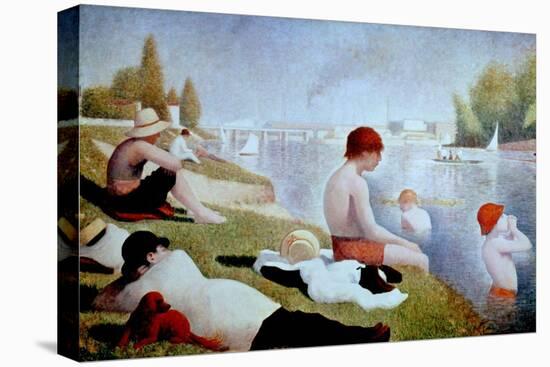 Bathers At Asnieres, 1884, French School-Georges Seurat-Premier Image Canvas