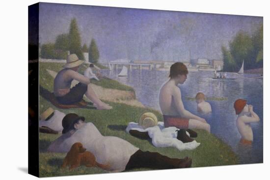 Bathers at Asnieres, 1884-Georges Seurat-Premier Image Canvas
