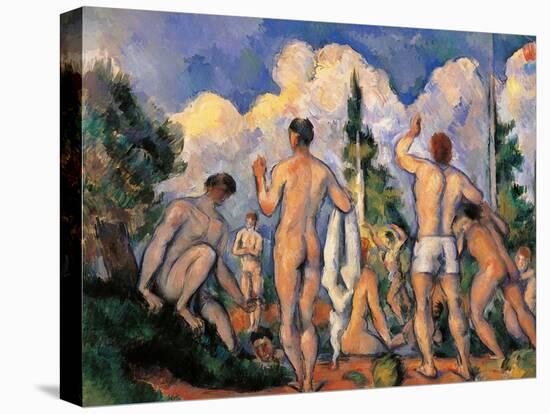 Bathers-Paul Cézanne-Premier Image Canvas