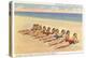 Bathing Beauties on Miami Beach, Florida-null-Stretched Canvas