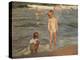 Bathing Children at the Beach of Valencia, 1910-Joaquin Sorolla-Premier Image Canvas