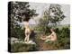 Bathing Girls-Paul Fischer-Premier Image Canvas