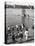 Bathing Pool, Dinard, Brittany, France, 20th Century-null-Premier Image Canvas