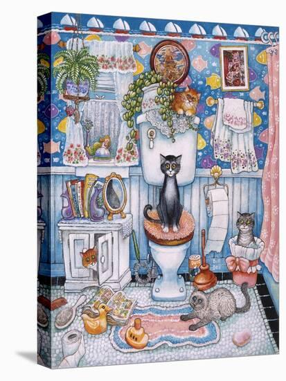 Bathroom Cats-Bill Bell-Premier Image Canvas