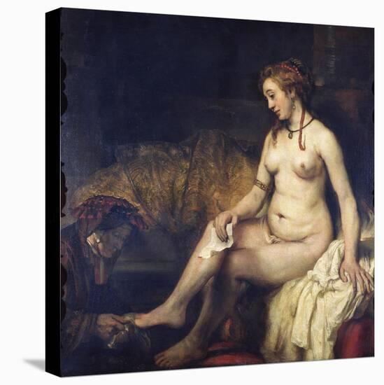 Bathsheba Bathing, 1654-Rembrandt van Rijn-Premier Image Canvas