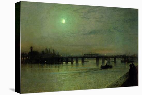 Battersea Bridge, 1885-John Atkinson Grimshaw-Premier Image Canvas